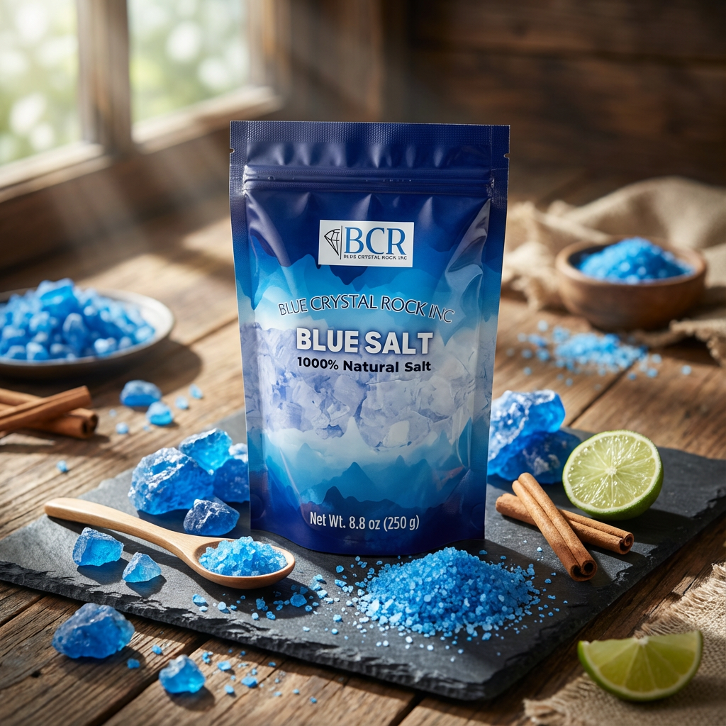 Blue Crystal Rock Salt™ | Ancient Persian Blue Finishing Salt