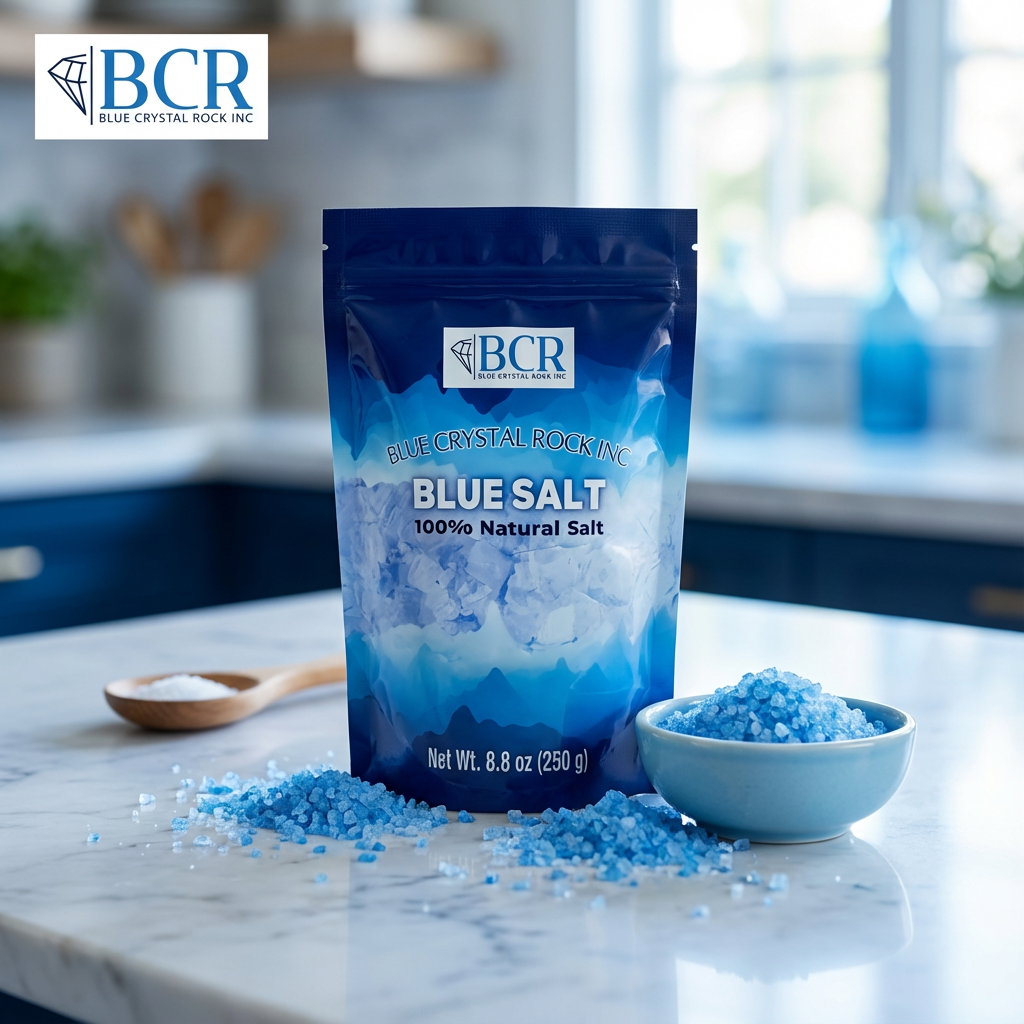 Blue Crystal Rock Salt™ | Ancient Persian Blue Finishing Salt