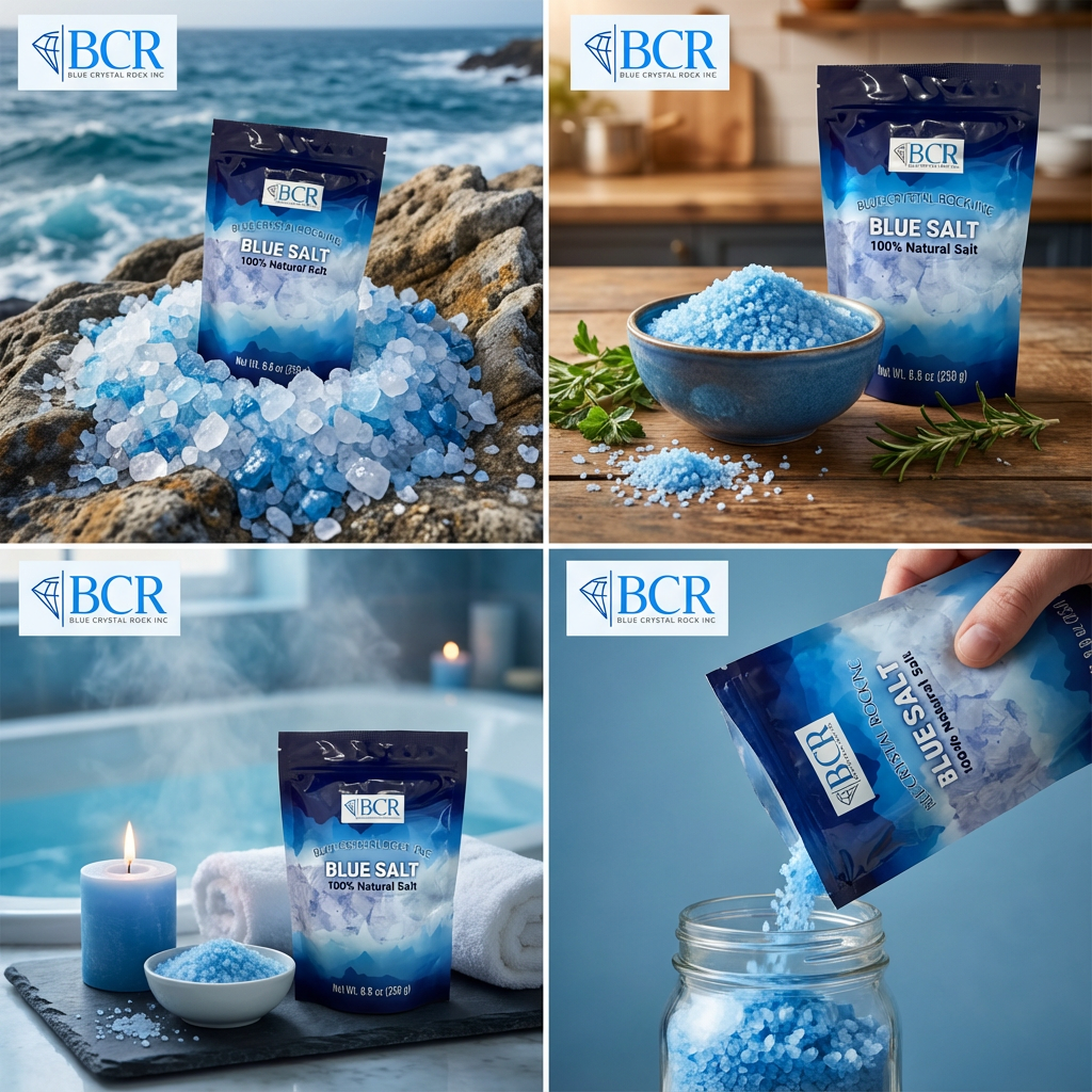 Blue Crystal Rock Salt™ | Ancient Persian Blue Finishing Salt